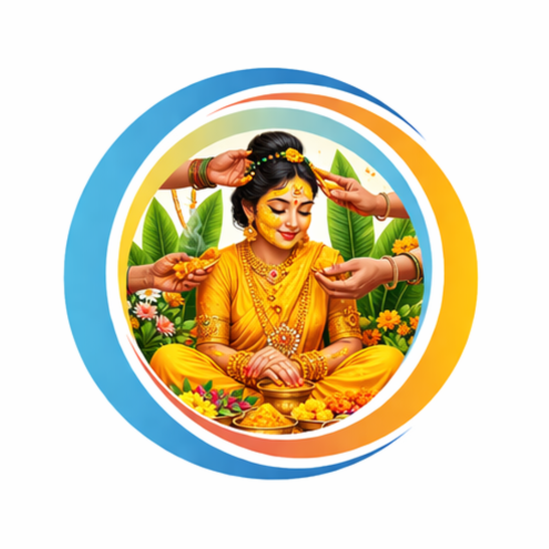 English Haldi Invitation Card