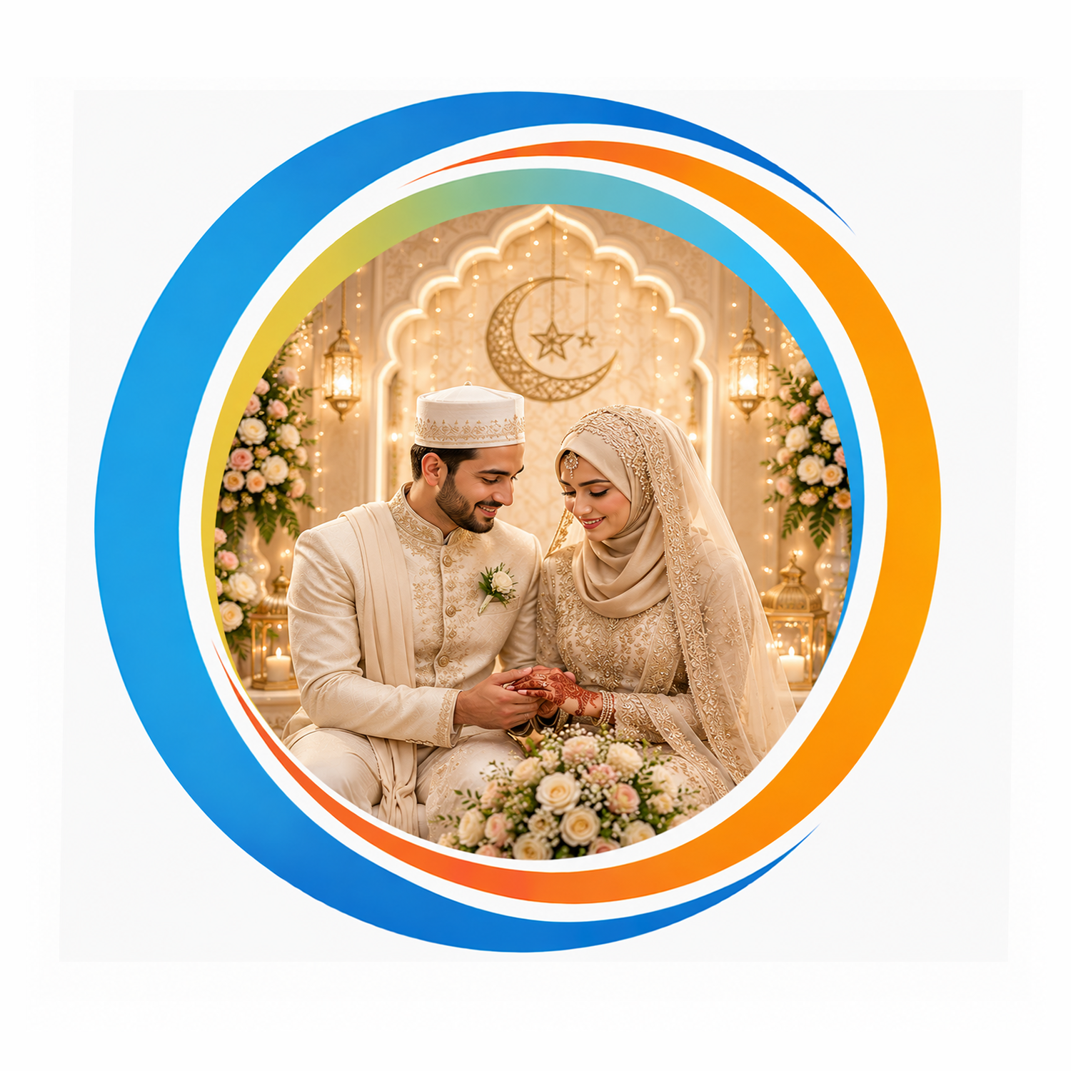 English Muslim Wedding Invitation Cards